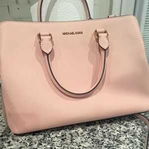 Michael Kors Light Pink Satchel Bag